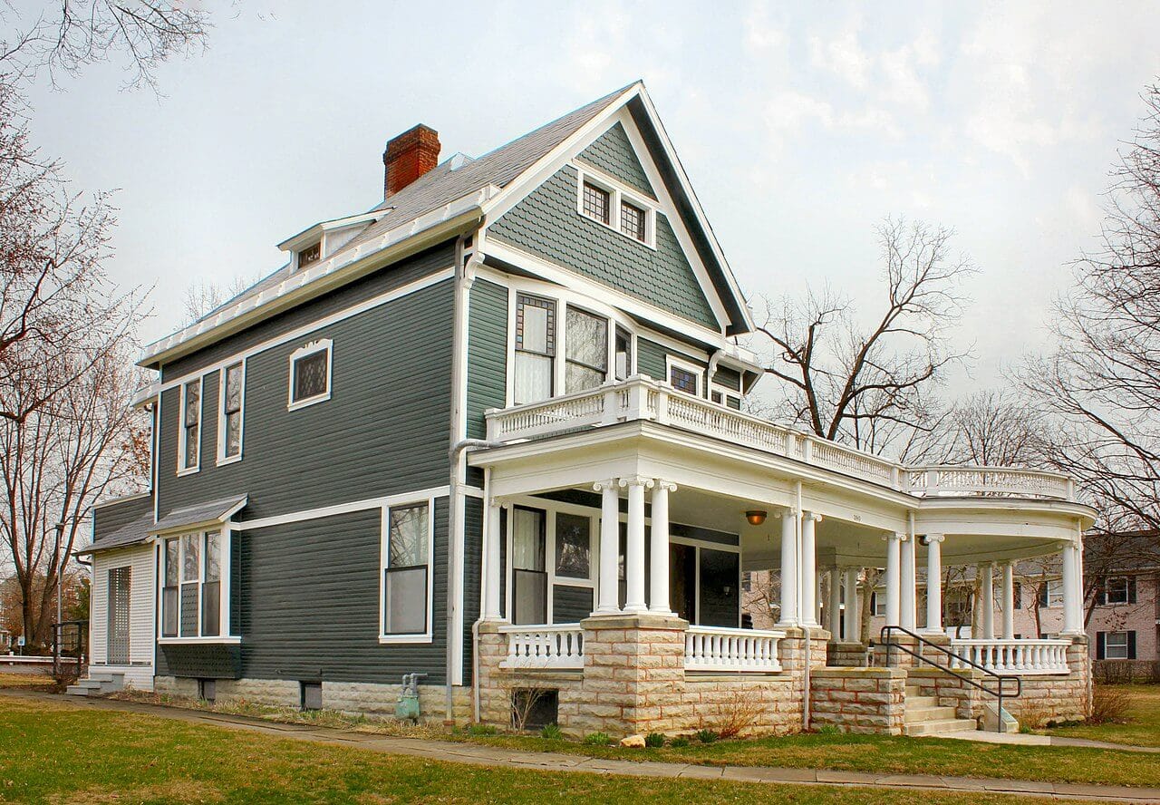 Harding home and presidential library photo