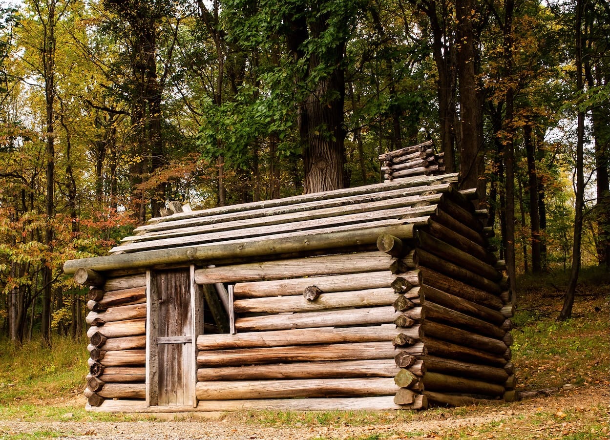 Morristown National Historical Park cabin photo